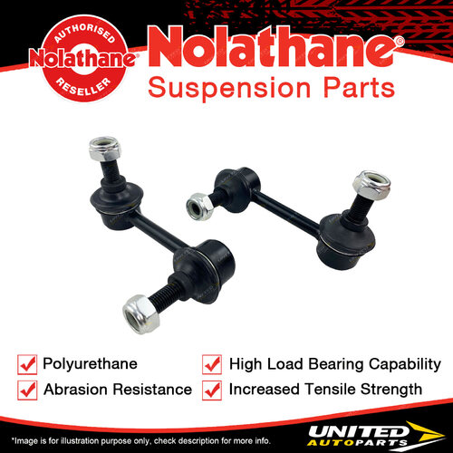 Nolathane Rear Sway Bar Link Kit for Honda CR-V RE RM 1.6 2.0 2.2 2.4L 2007-On