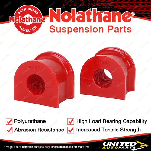 Nolathane Front Sway Bar Mount Bushing 421008 for Holden 24mm Premium Quality