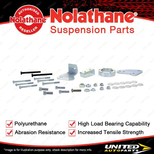 Nolathane Bush Rear Differential Drop Kit for Ford Ranger PX I II 4WD 11-18