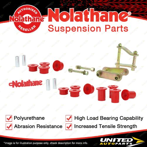 Nolathane Bush Rear Side Spring Greasable Shackle and Pin Kit NEK44