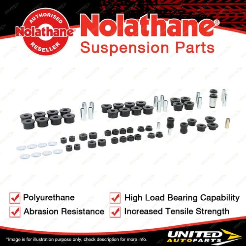 Nolathane Bush Front and Rear Essential Vehicle Kit NVK45C for Toyota