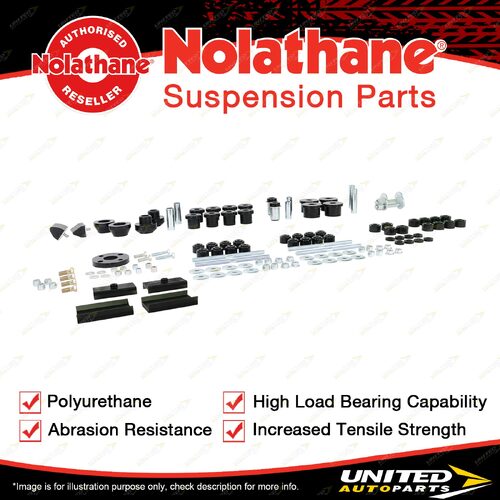 Nolathane Bush Front and Rear Essential Vehicle Kit NVK48C for Ford