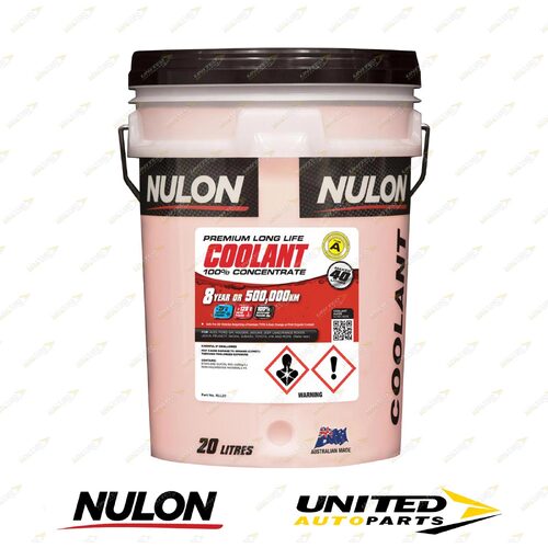 NULON Red Long Life Concentrated Coolant 20L for ALFA ROMEO 4C 1.8L 6-Spd 15-17