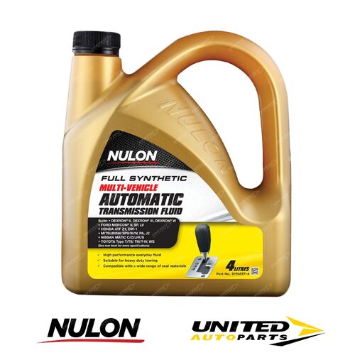 NULON Full Synthetic Auto Transmission Fluid 4L for ALFA ROMEO 156 Series 2.5L