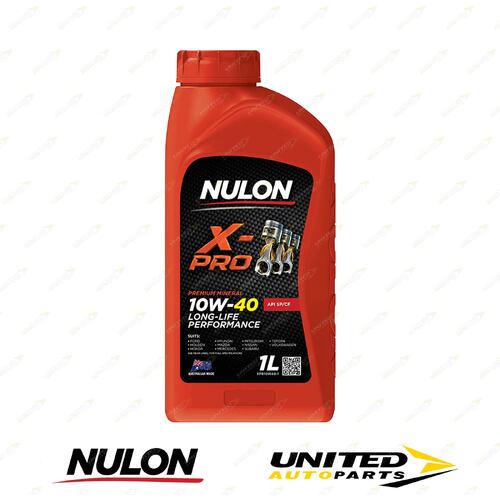 Nulon X-PRO 10W-40 Long Life Performance 1L for AUDI S4 2.7L V6 Twin Turbo 4WD