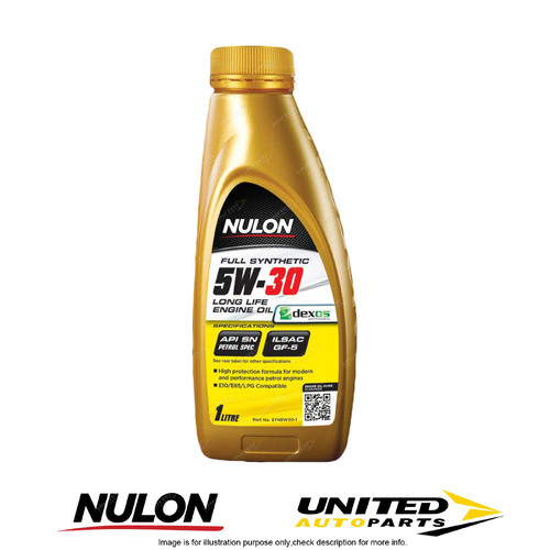 NULON Full Synthetic 5W-30 Long Life Engine Oil 1L for CHRYSLER Neon PL Series