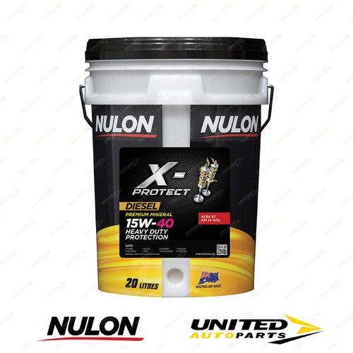 Nulon X-Protect 15W-40 Heavy Duty Protection 20L for CITROEN Xantia