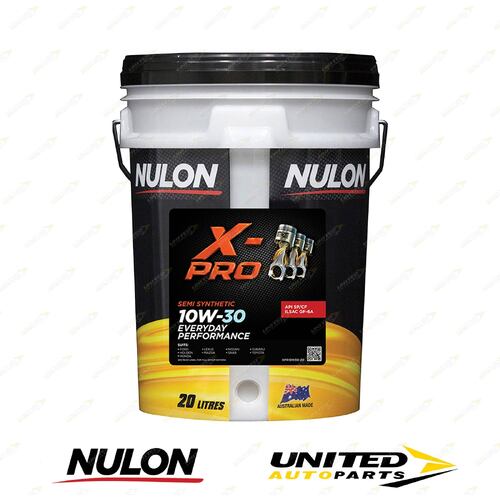 Nulon X-PRO 10W-30 Everyday Performance 20L for KIA Cerato 1.6L DOHC