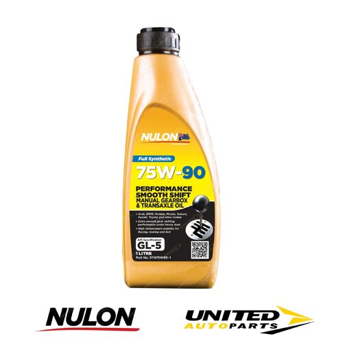 NULON Full Synthetic 75W-90 Manual Gearbox Transaxle Oil 1L for MAZDA RX-8 1.3L