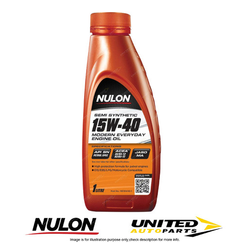 Semi Synthetic 15W-40 Engine Oil 1L for NISSAN Includes DATSUN 180B SSS 610