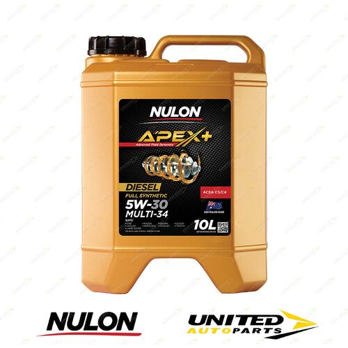 Nulon APEX+ 5W-30 Multi-34 10L for NISSAN DATSUN Dualis 1.6L 2013-2014