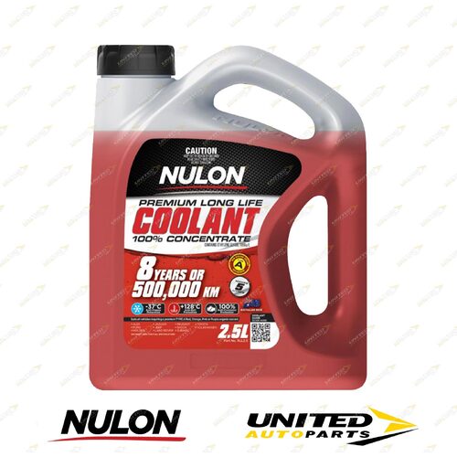 Brand New NULON Red Long Life Concentrated Coolant 2.5L for FORD Focus 1.8 2.0