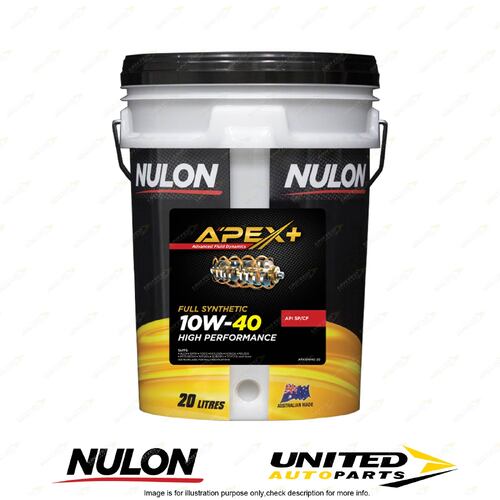 Nulon APEX+ 10W-40 High Performance 20L for PEUGEOT 307 XS 1.6L HDi 2.0L