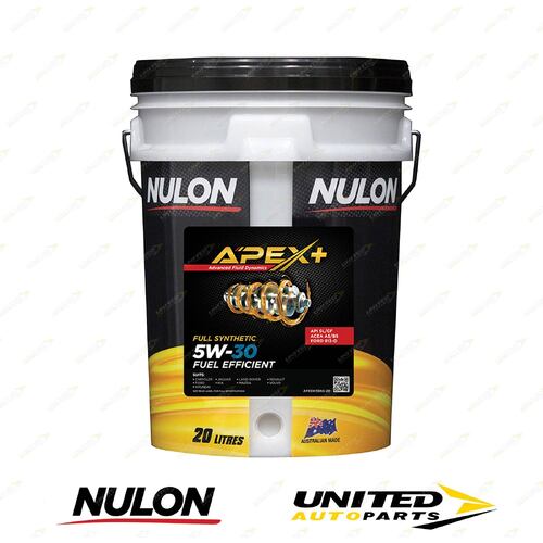 Nulon APEX+ 5W-30 Fuel Efficient 20L Engine Oil for JAGUAR X-Type 2.2L