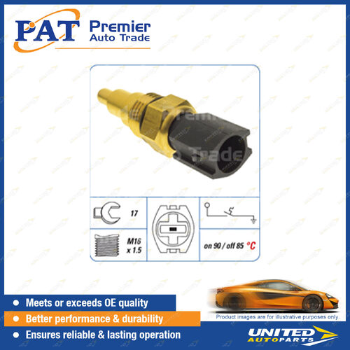 PAT Cooling Fan Switch - Spanner 17mm Normally Open Switch On Temp 90 Degree