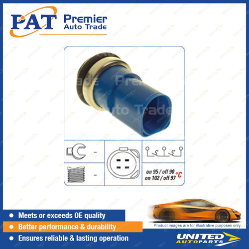 PAT Cooling Fan Switch - Switch On Temp 95 Off 90 Deg & On Temp 102 Off 97 Deg