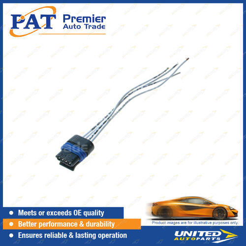 PAT Connector Plug Set - 4 Pin Prewired Suitable for Crank Angle Sensor