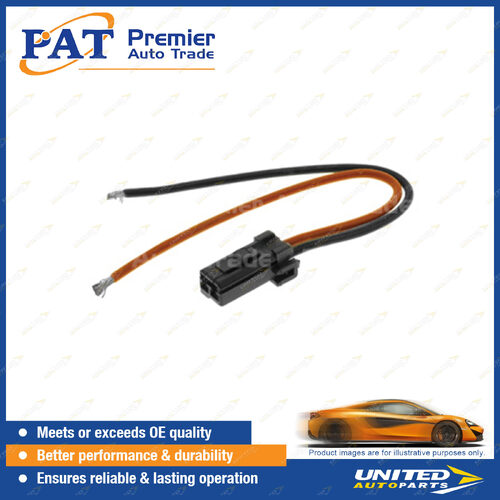 PAT Connector Plug Set - Prewired Plug for Electronic Fuel Pumps 2 Pin Connector