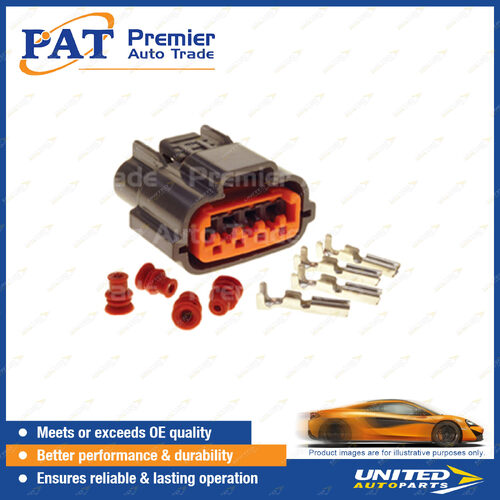 PAT Connector Plug Set - Prewired 4 Pin Female Connector for Crank Angle Sensor