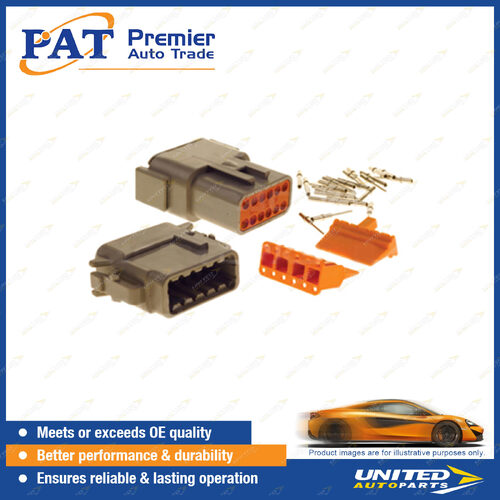 Deutsch DTM Series 12-Way Connector Kit - Size 20 Contact 20 AWG Wire