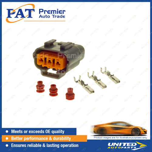 PAT Connector Plug Set - Suitable for Coil 3 Pin Female Connector