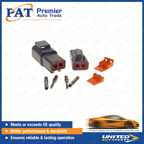 Deutsch DTP Series 2 Way Connector Kit - Include Size 12 Contacts