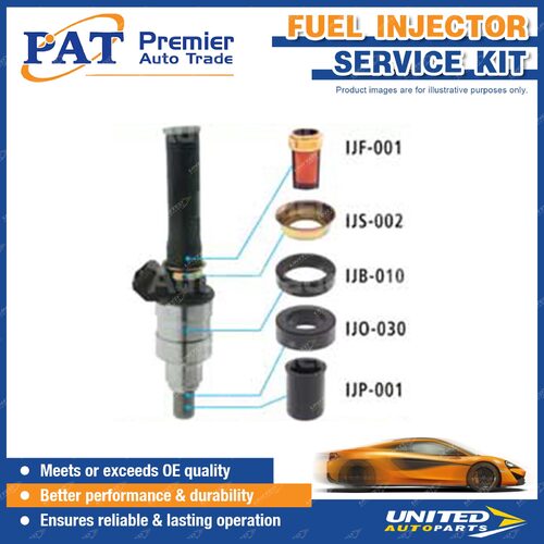 PAT Fuel Injector Service Kit for Alfa Romeo 75 90 GTV 2.0L 2.5L 3.0L