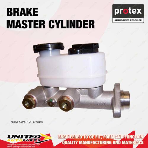 Protex Brake Master Cylinder for Nissan 720 Patrol MQ Diesel 23.81mm with mvac