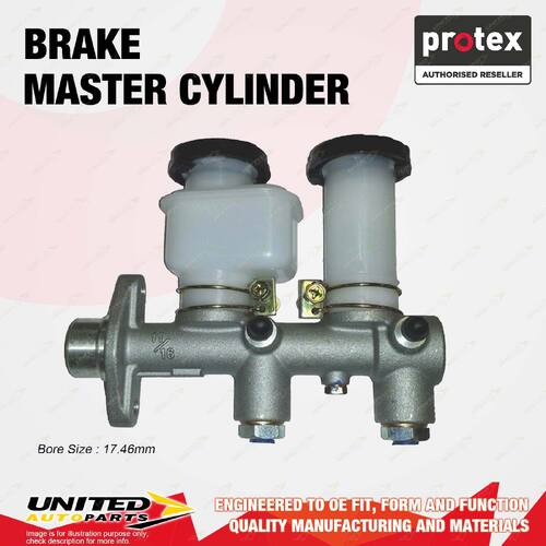 Protex Brake Master Cylinder for Nissan 120Y B210 B210 VB210 17.46mm W/O MVAC