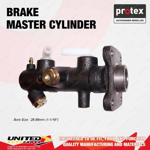 Protex Brake Master Cylinder for Ford Trader MC ME SL RWD Diesel 3.5 4.0 4.1L