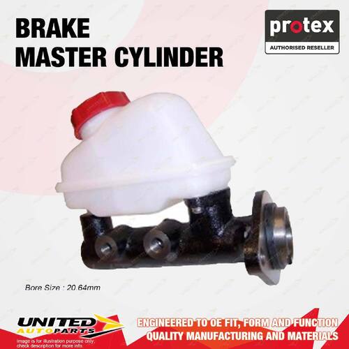 Protex Brake Master Cylinder for Ford Escort MK1 1.3L I4 F/Discs 1968-1975