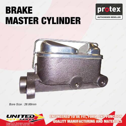 Protex Brake Master Cylinder for Ford F350 250 92KW 4.1L 26.99mm 1970-1985