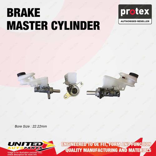 Protex Brake Master Cylinder for Ford Ranger PX XL I4 2.2L I5 3.2L Manual 11-On