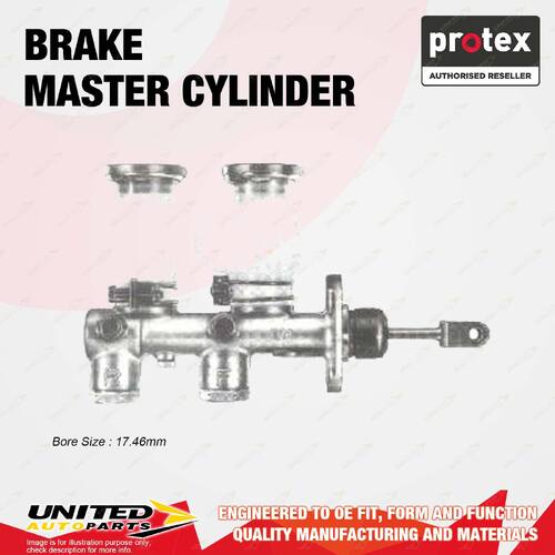 Protex Brake Master Cylinder for Nissan 1200 B120 A12 1.2L 1971-1985 Disc/Drum