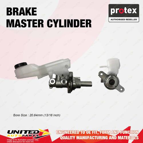 Protex Brake Master Cylinder for Mazda 2 DE DE5W ZY I4 76KW FWD 1.5L Manual