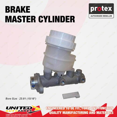 Protex Brake Master Cylinder for Mitsubishi Triton GL ML MN Diesel ABS W/O ASC