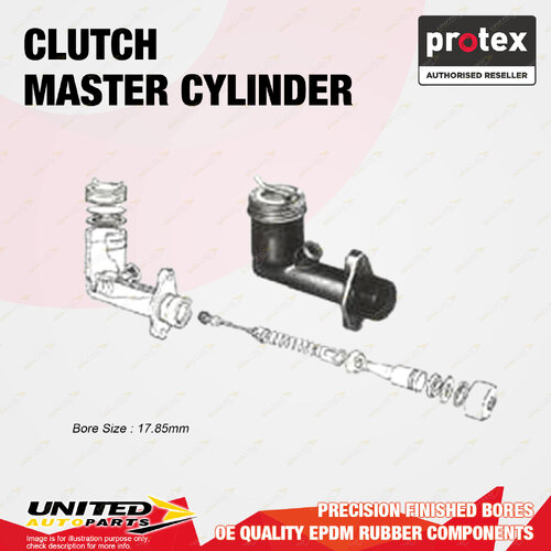 Protex Clutch Master Cylinder for Ford Cortina MK2 1.6L 4 Door Sedan 67-70