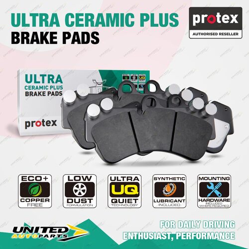 4pcs Protex Front Ultra Ceramic Plus Brake Pads for Audi A3 Q2 Quattro 1.4L 2.0L