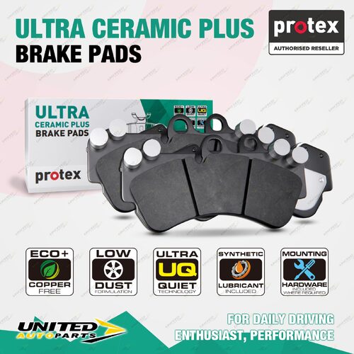 4pcs Rear Ultra Ceramic Plus Disc Brake Pads for Hyundai Kona OS Venue Elite QX