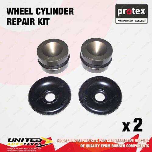 2x Rear Protex Wheel Cylinder Repair Kit for DAF LF45 5.9L Diesel CE 1992-2001