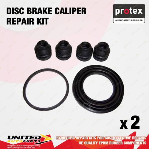 2x Front Protex Disc Caliper Repair Kit for Holden Barina TM Cruze CD JH JG