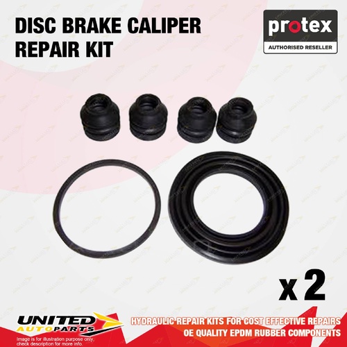 2x Front Protex Disc Caliper Repair Kit for Alfa Romeo Giulietta 1.4L FWD 11-20