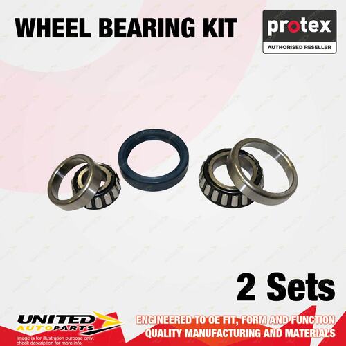 2x Front Protex Wheel Bearing Kit for Nissan Bluebird 910 U11 Fairlady 300ZX Z31