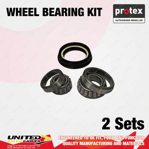 2x Front Protex Wheel Bearing Kit for Nissan Navara D21 Urvan E24 2.0L 2.4L 2.5L