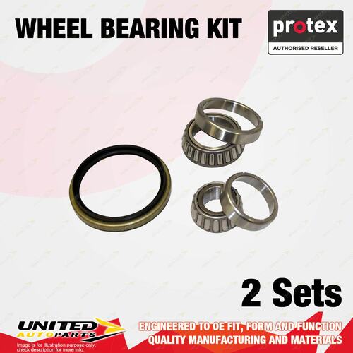 2x Front Protex Wheel Bearing Kit for Ford Fairmont Falcon EA EB ED EF EL XH XG