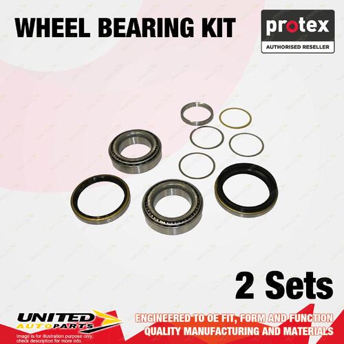 2x Front Protex Wheel Bearing Kit for Ford Laser BF GL KC KE Meteor GC GL GH