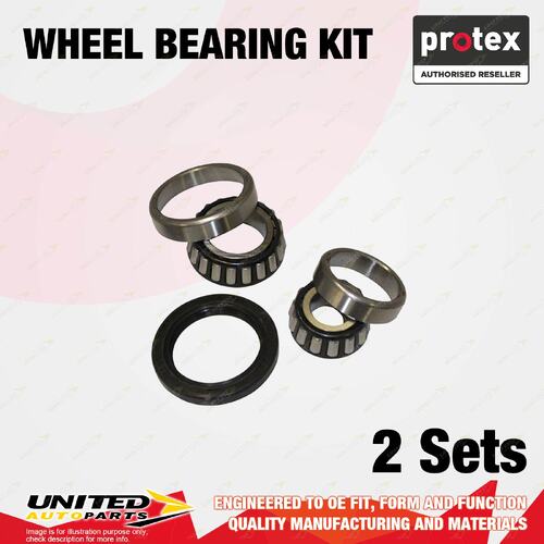 2x Front Protex Wheel Bearing Kit for Ford Cortina TC TD Escort MK2 MK3 1.6 2.0L