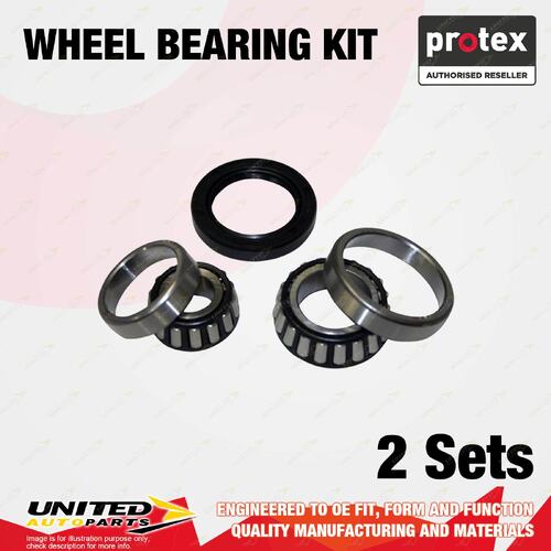 2x Front Protex Wheel Bearing Kit for Ford Escort MK1 1.3L 1.6L RWD 1968-1975