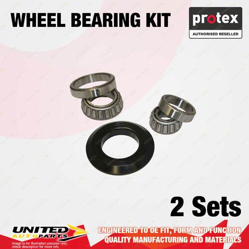 2x Front Protex Wheel Bearing Kit for Holden Kingswood HJ HQ 1 Tonner 2M HJ Disc