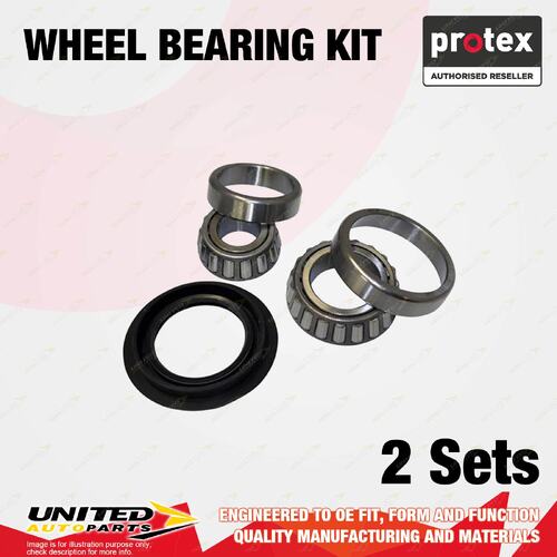 2x Front Protex Wheel Bearing Kit for Holden Gemini SL TC TD TX TE TF TG Disc